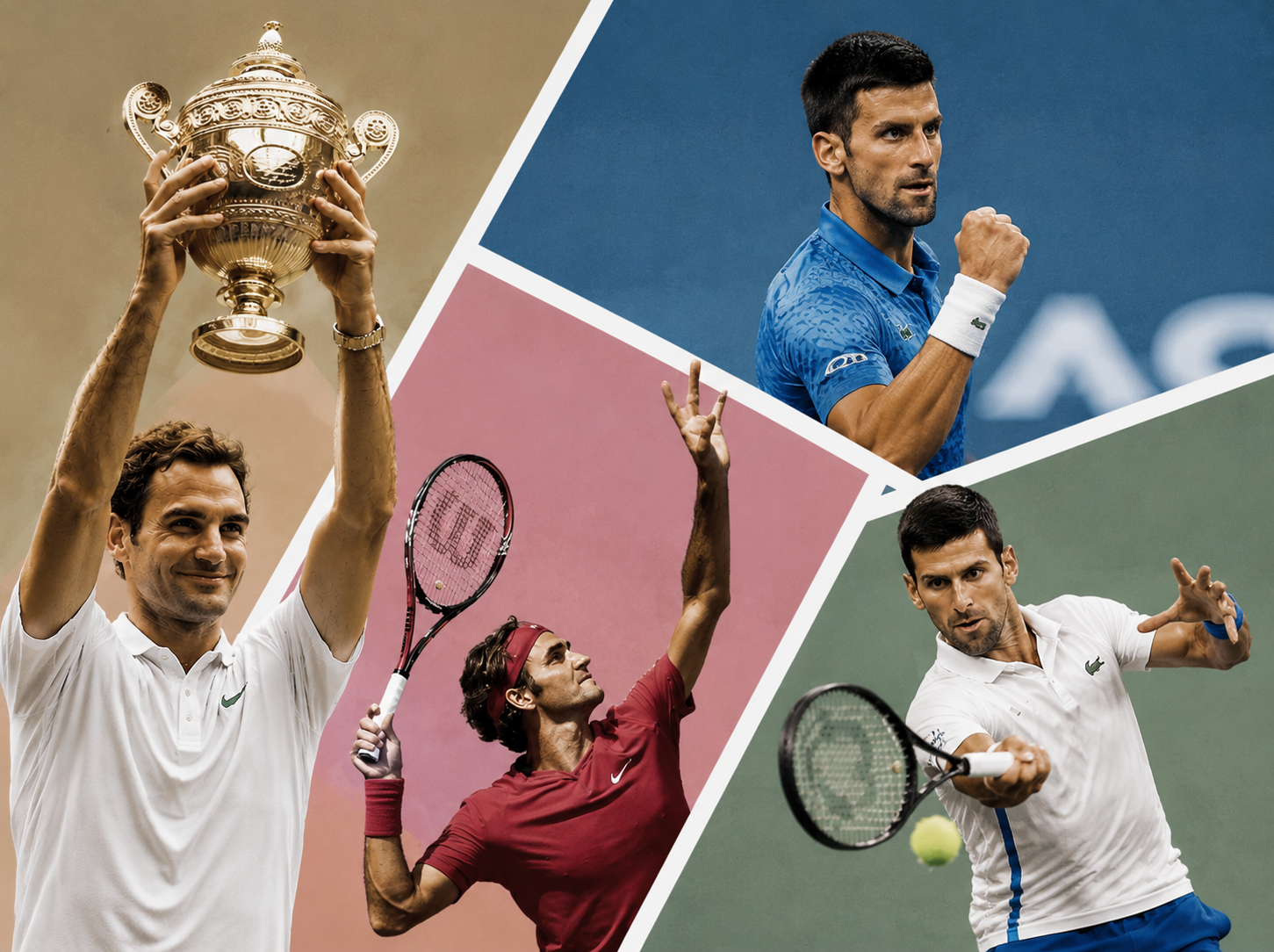 向传奇网球运动员学习：德约科维奇与费德勒的智慧 🎾